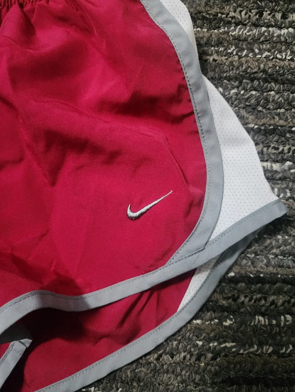 SET OF 2 PAIRS NIKE Dri-Fit Athletic SHORTS YOUTH KIDS GIRLS MEDIUM M Lined EUC